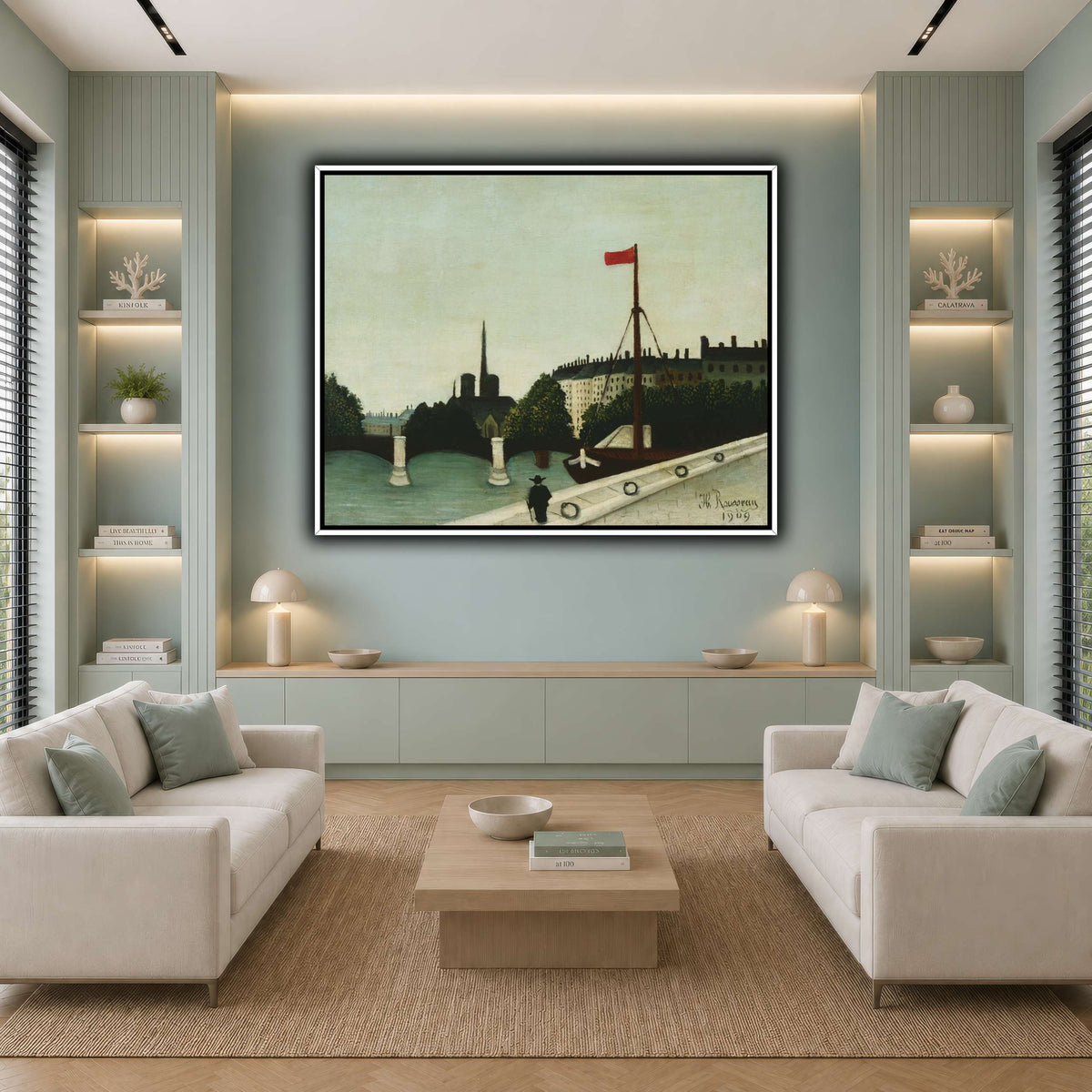Notre-Dame-1909_Henri-Rousseau cool-living room