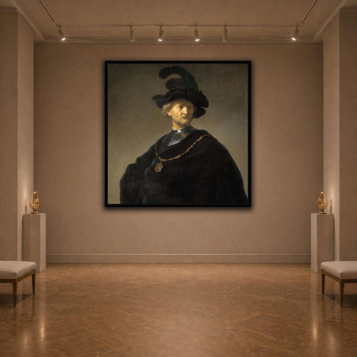 Old-Man-with-a-Gold-Chain_Rembrandt-van-Rijn dark neutral-agallery