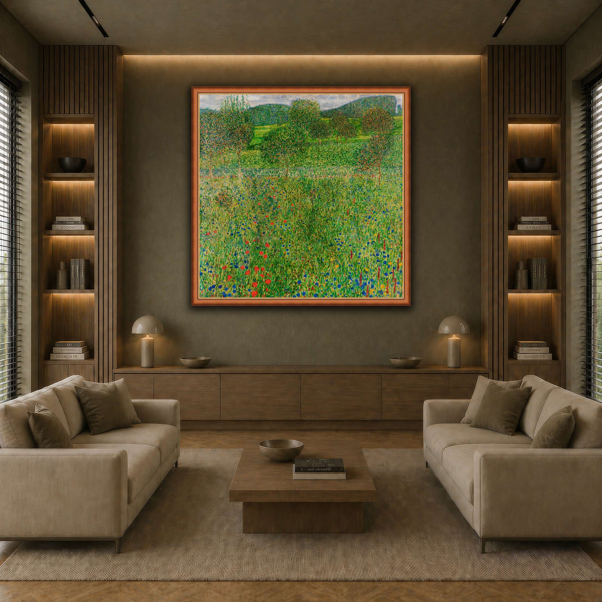 Orchard_Klimt earth-living room