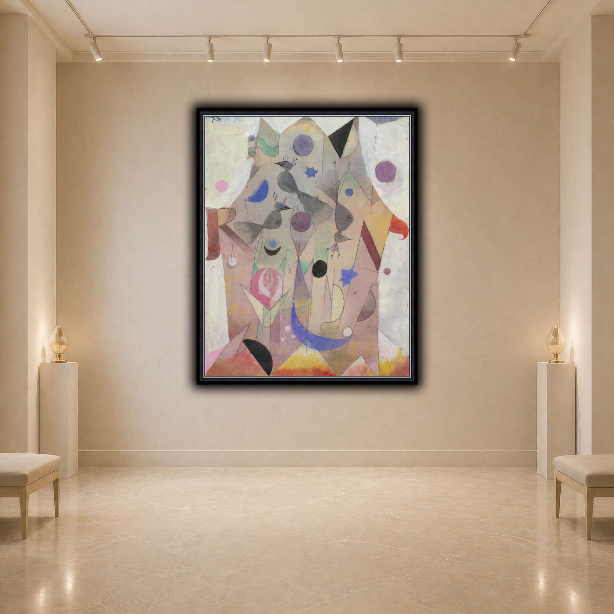 Persische-Nachtigallen-Persian-Nightingales-1917_paul-klee light neutral- agallery