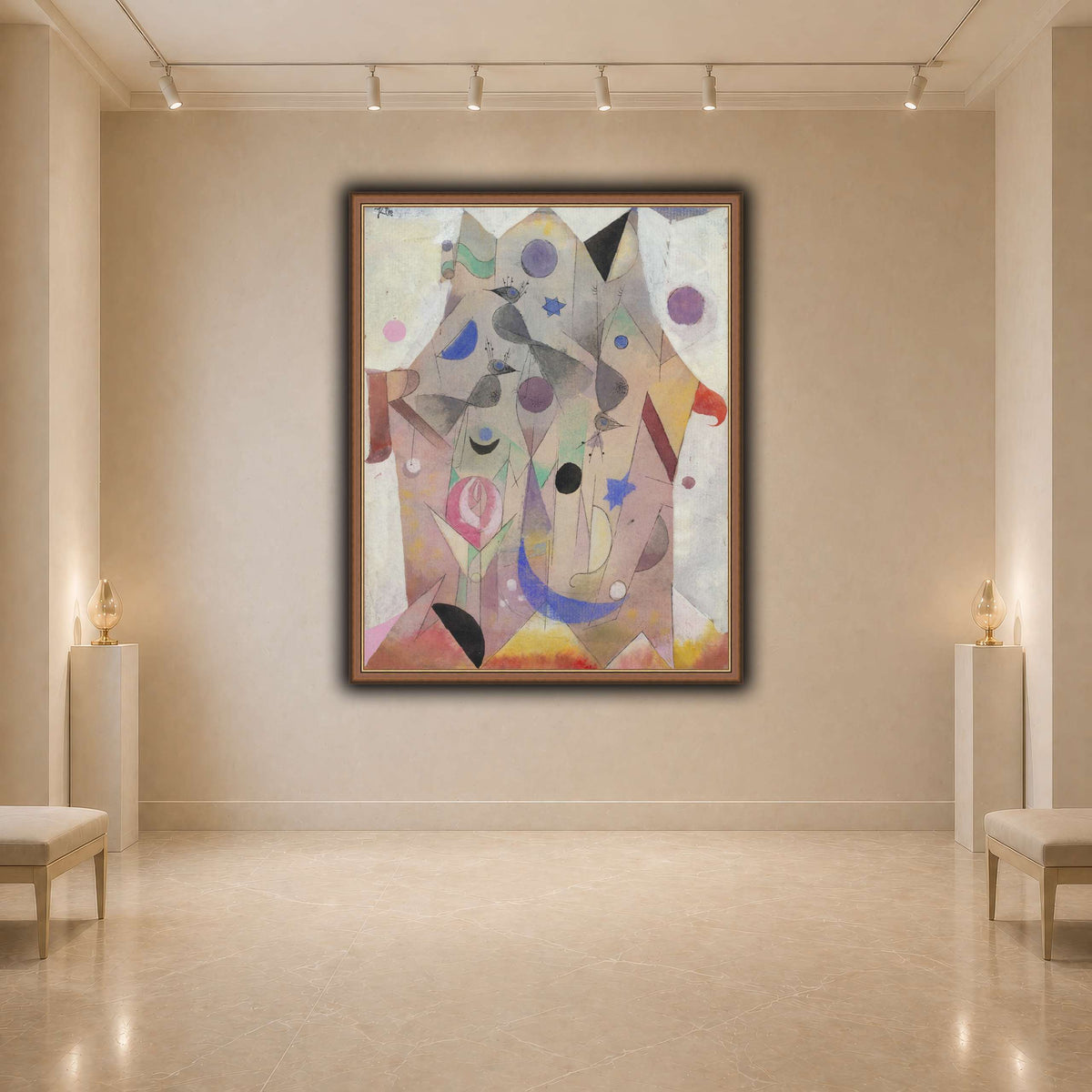 Persische-Nachtigallen-Persian-Nightingales-1917_paul-klee light neutral- agallery