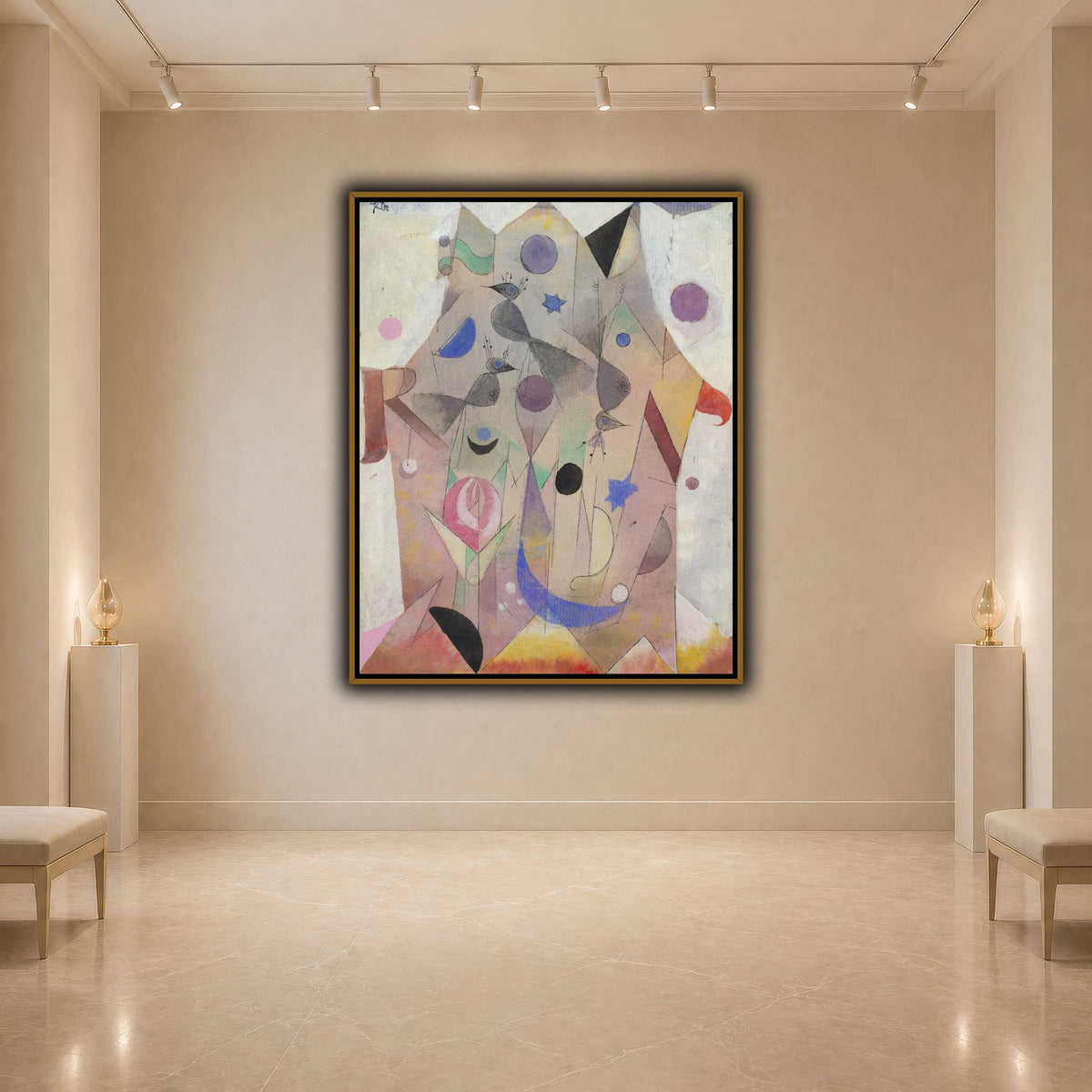 Persische-Nachtigallen-Persian-Nightingales-1917_paul-klee light neutral- agallery