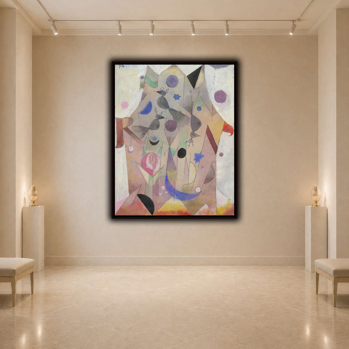 Persische-Nachtigallen-Persian-Nightingales-1917_paul-klee light neutral- agallery