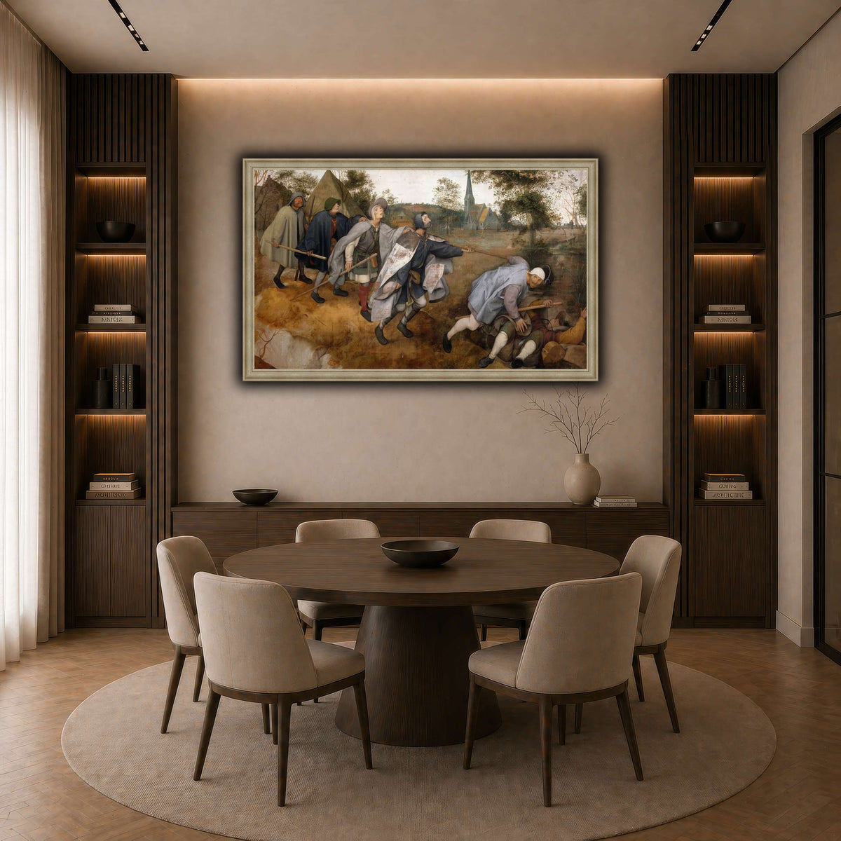 Pieter_Bruegel_7 dark neutral-dining room