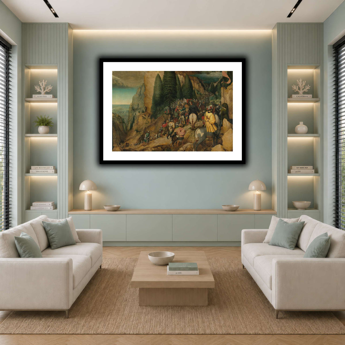 Pieter_Bruegel_Conversion_of_Paul cool-living room