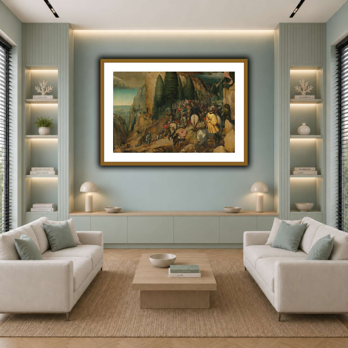 Pieter_Bruegel_Conversion_of_Paul cool-living room