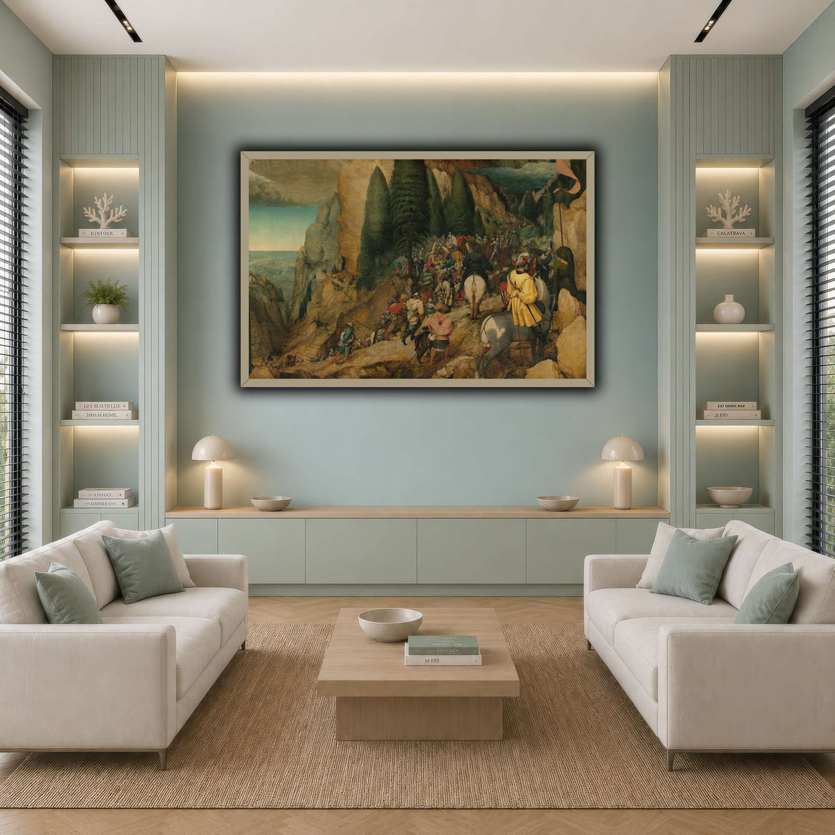 Pieter_Bruegel_Conversion_of_Paul cool-living room