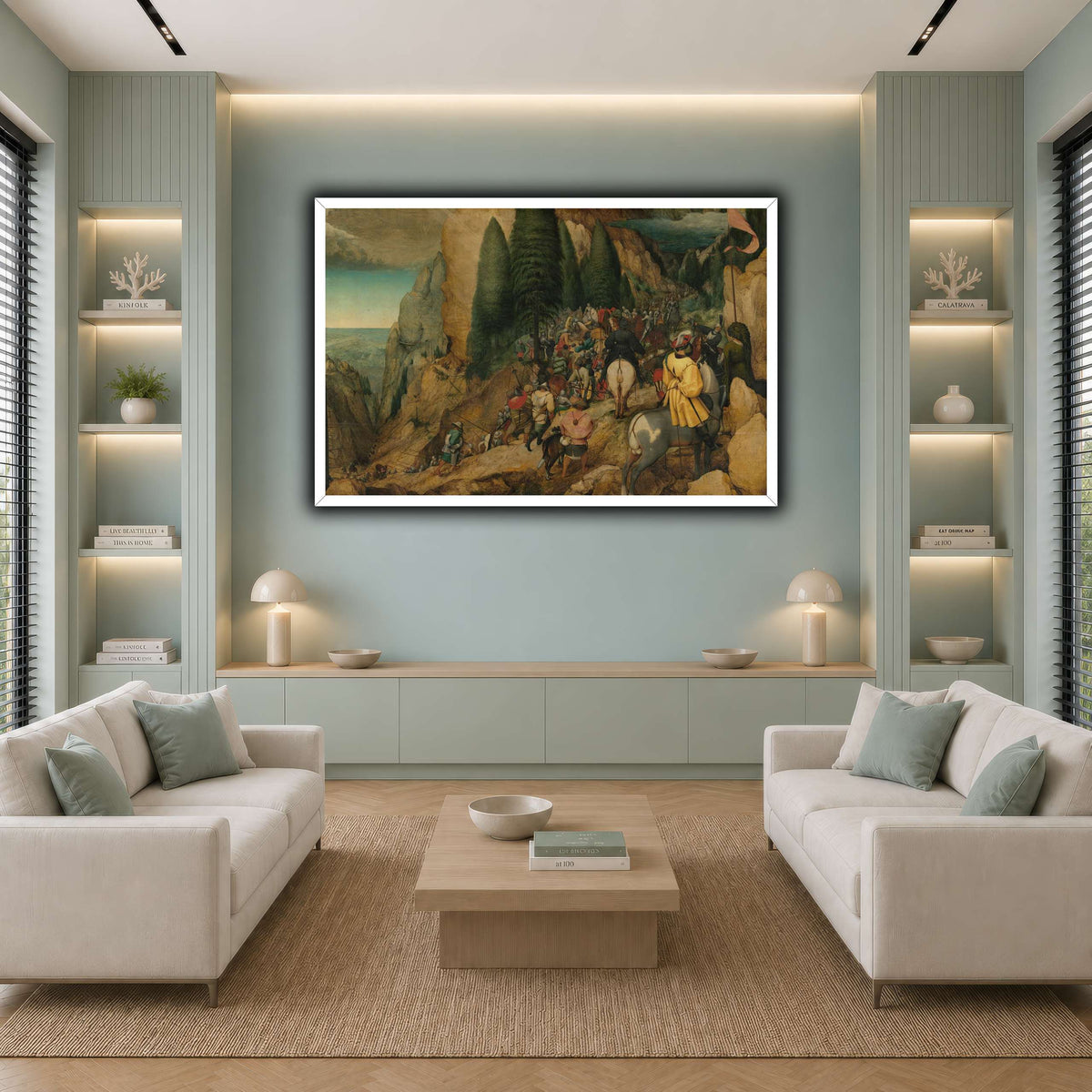 Pieter_Bruegel_Conversion_of_Paul cool-living room