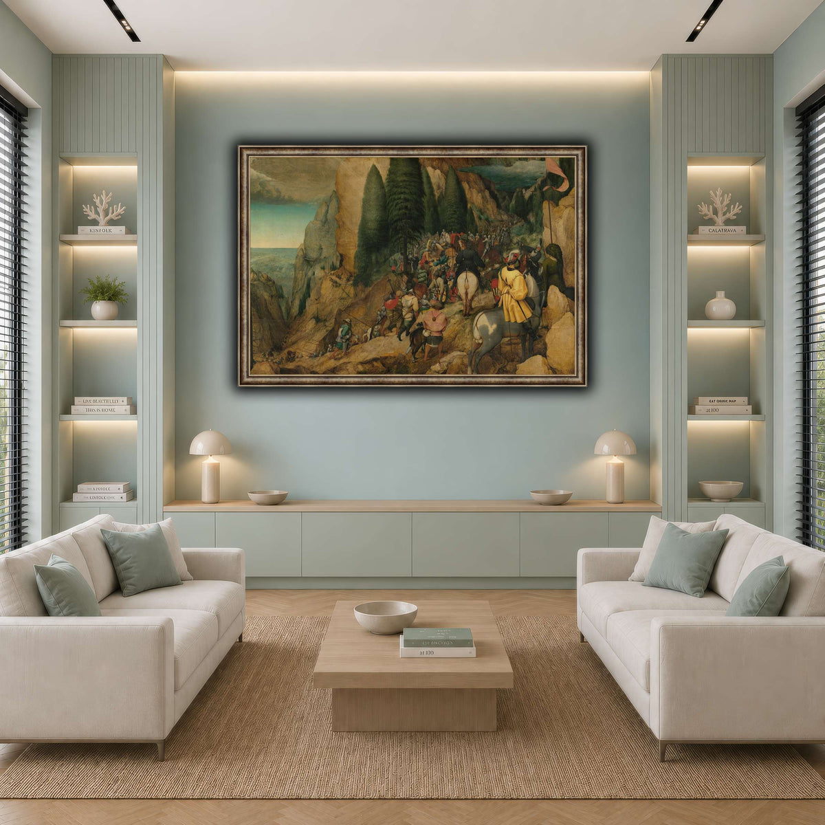 Pieter_Bruegel_Conversion_of_Paul cool-living room