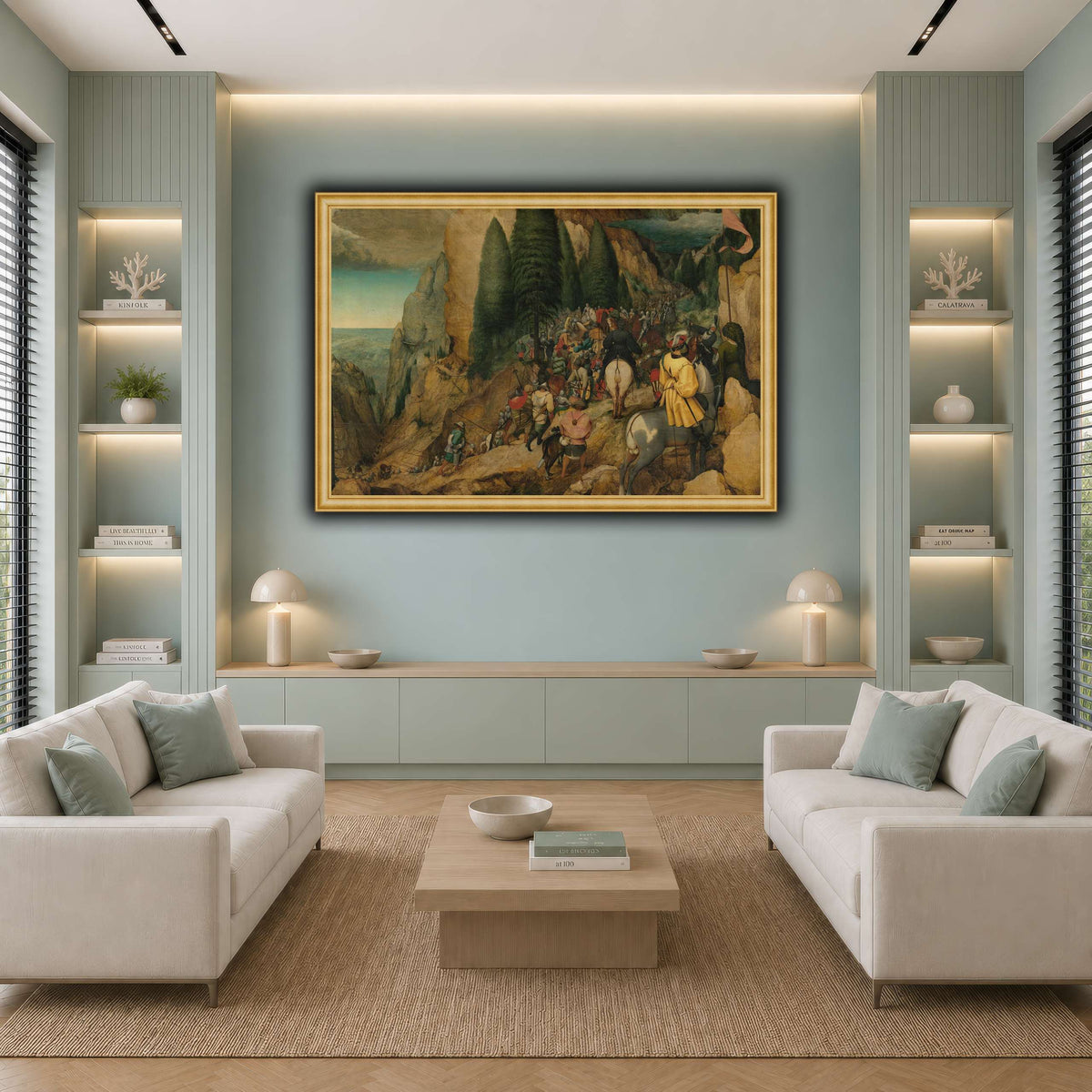 Pieter_Bruegel_Conversion_of_Paul cool-living room