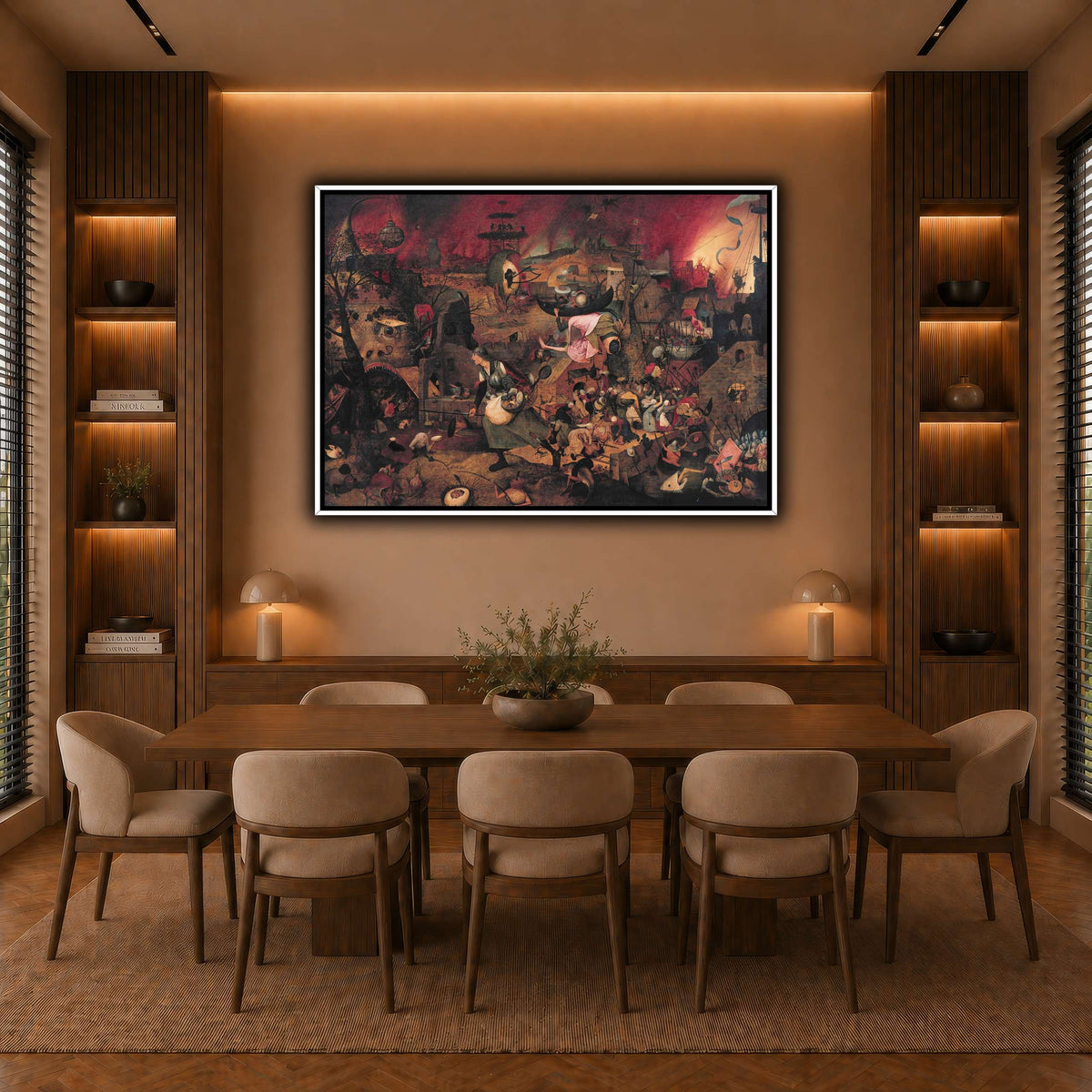 Pieter_Bruegel_Dulle_Griet, warm-dining room