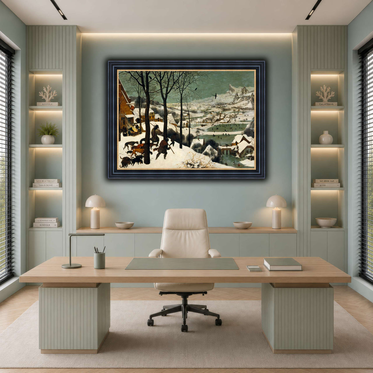 Pieter_Bruegel_Hunters_in_the_Snow cool-office