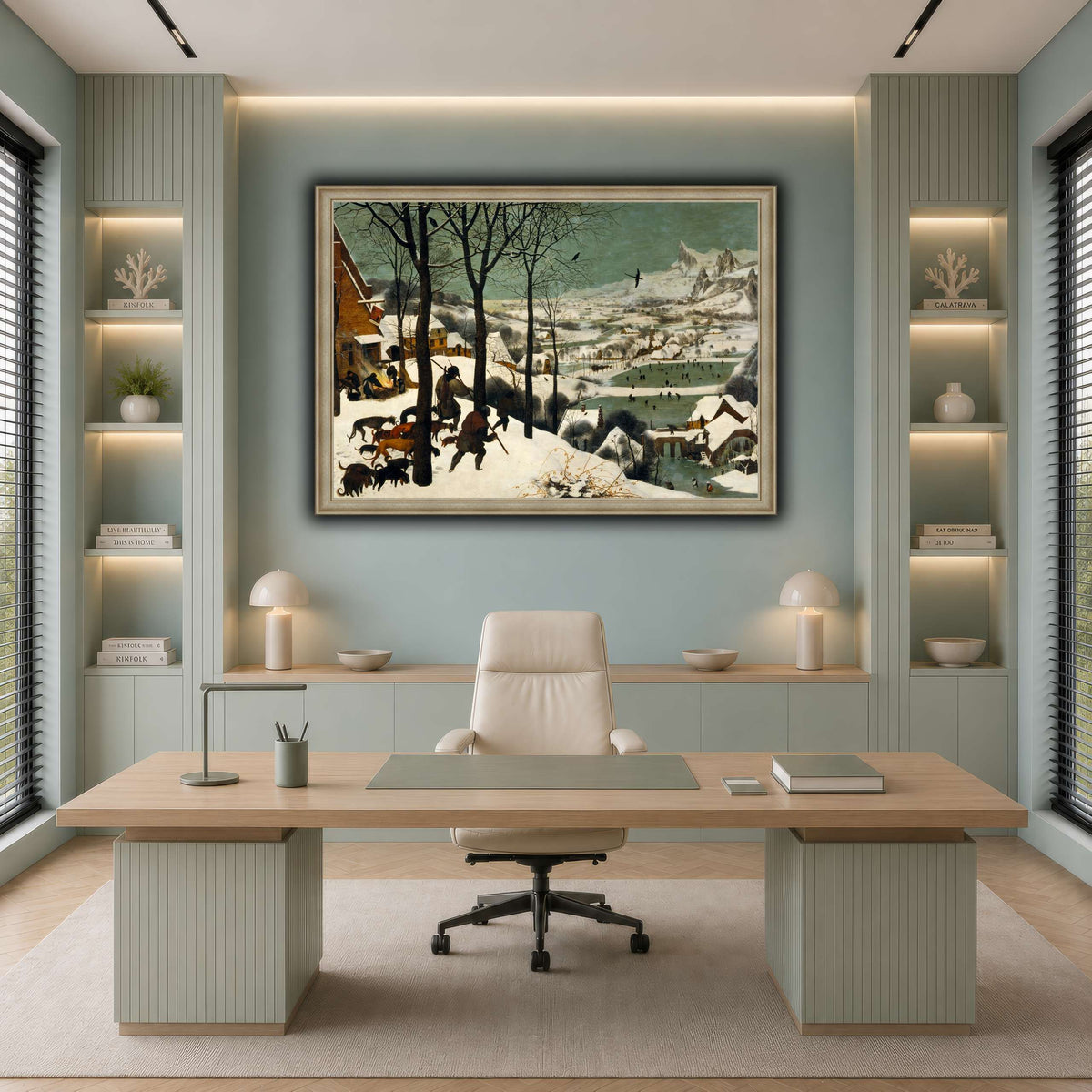 Pieter_Bruegel_Hunters_in_the_Snow cool-office