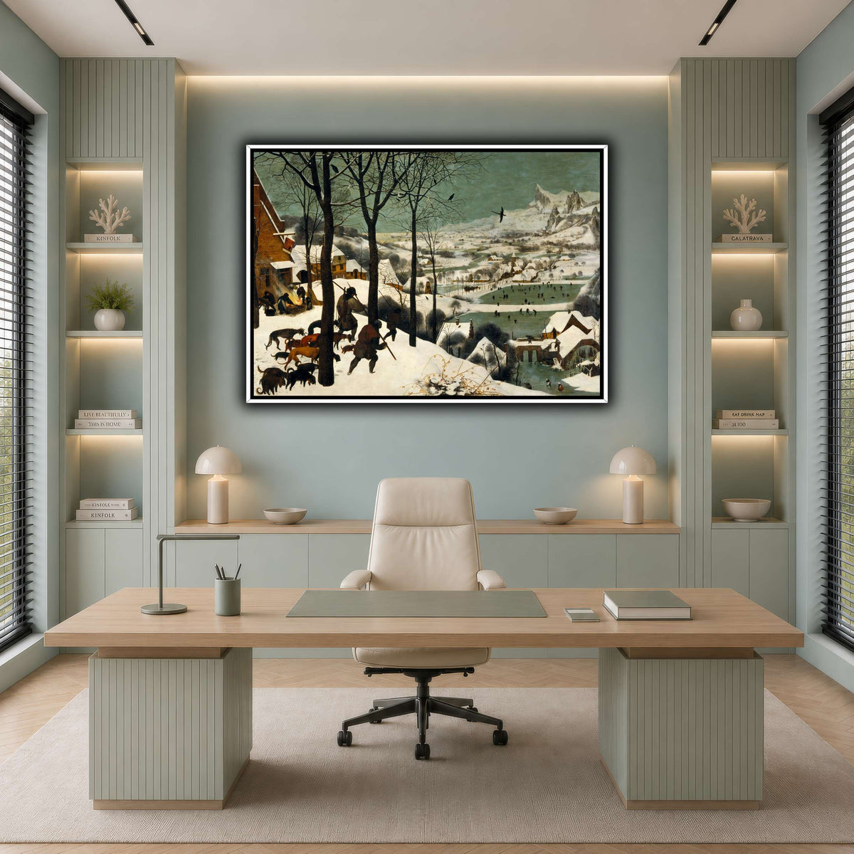 Pieter_Bruegel_Hunters_in_the_Snow cool-office