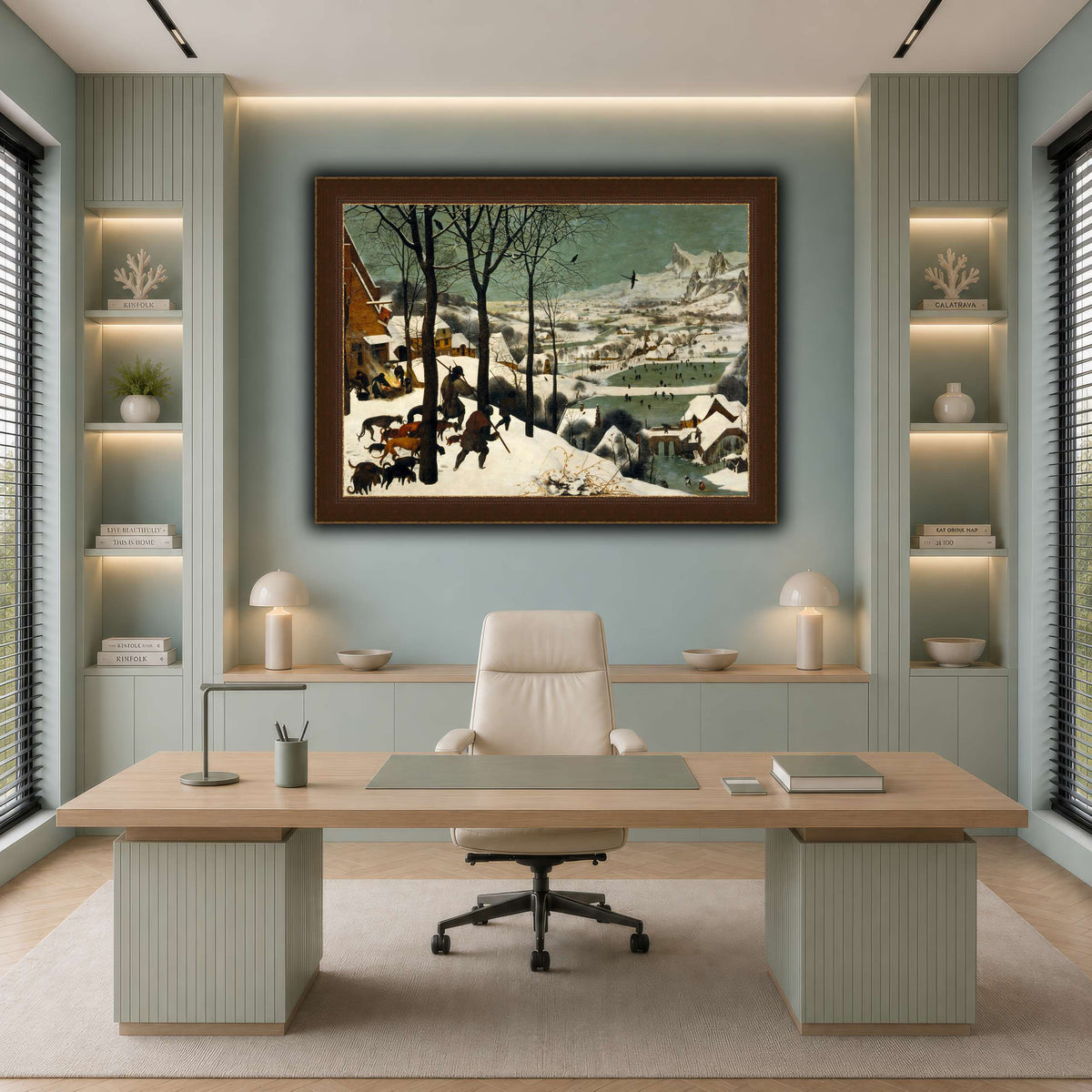 Pieter_Bruegel_Hunters_in_the_Snow cool-office