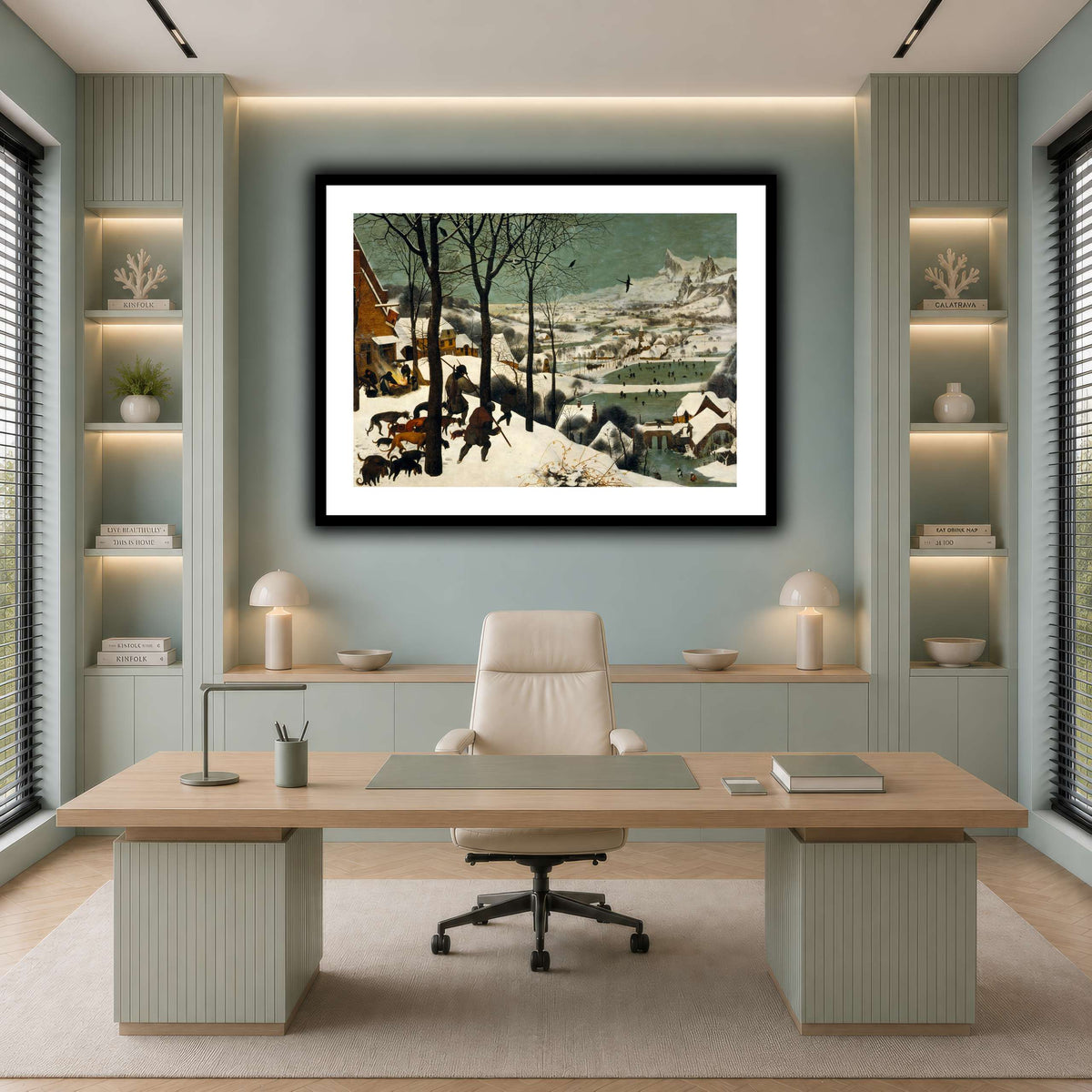 Pieter_Bruegel_Hunters_in_the_Snow cool-office