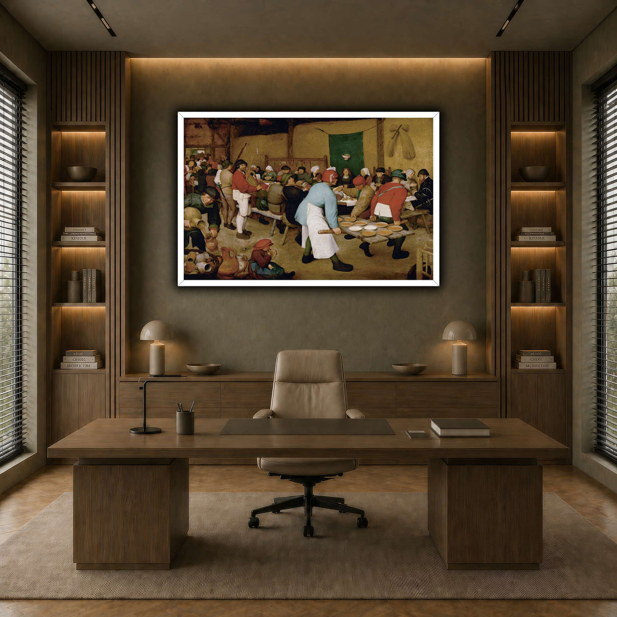 Pieter_Bruegel_Peasant_Wedding earth-office