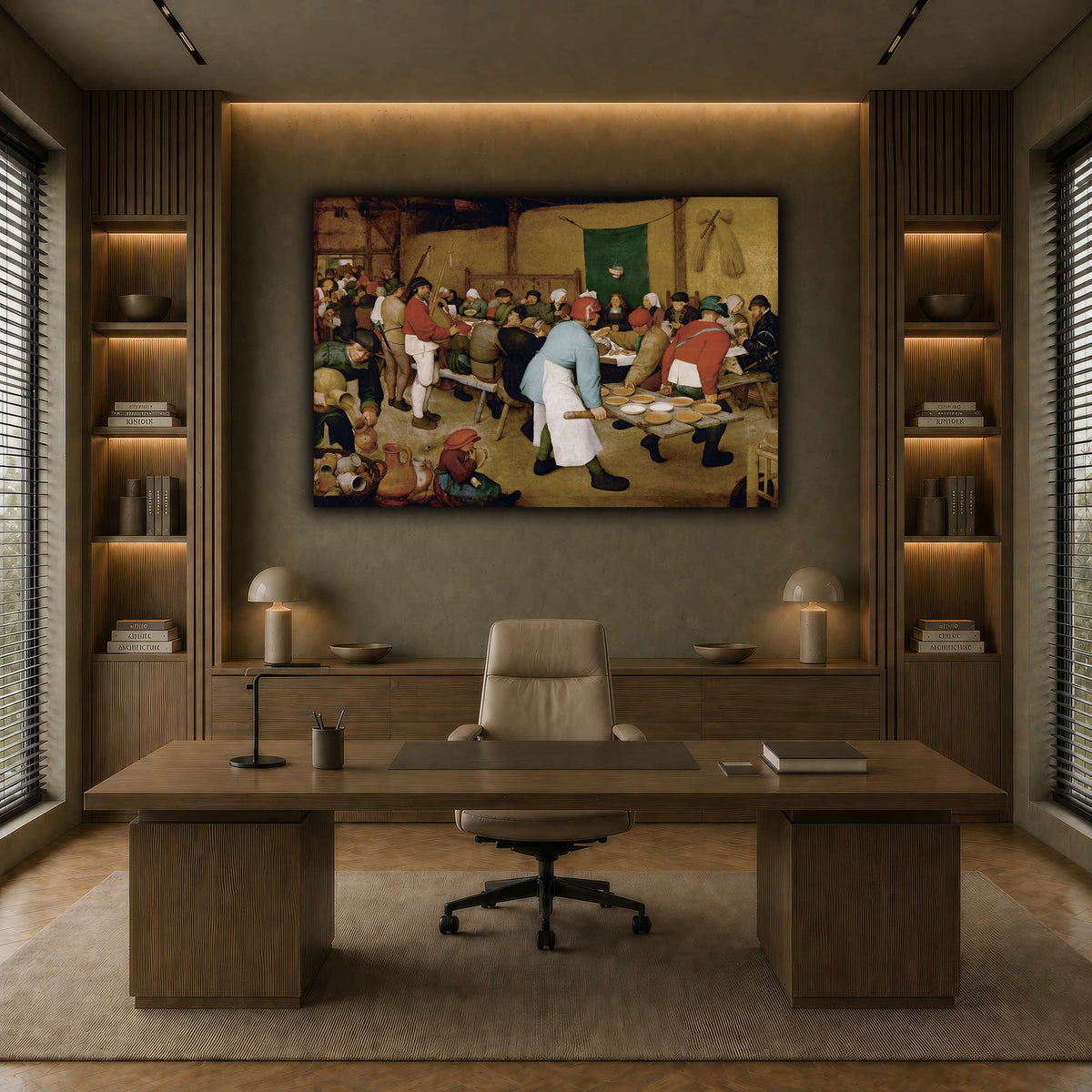 Pieter_Bruegel_Peasant_Wedding earth-office