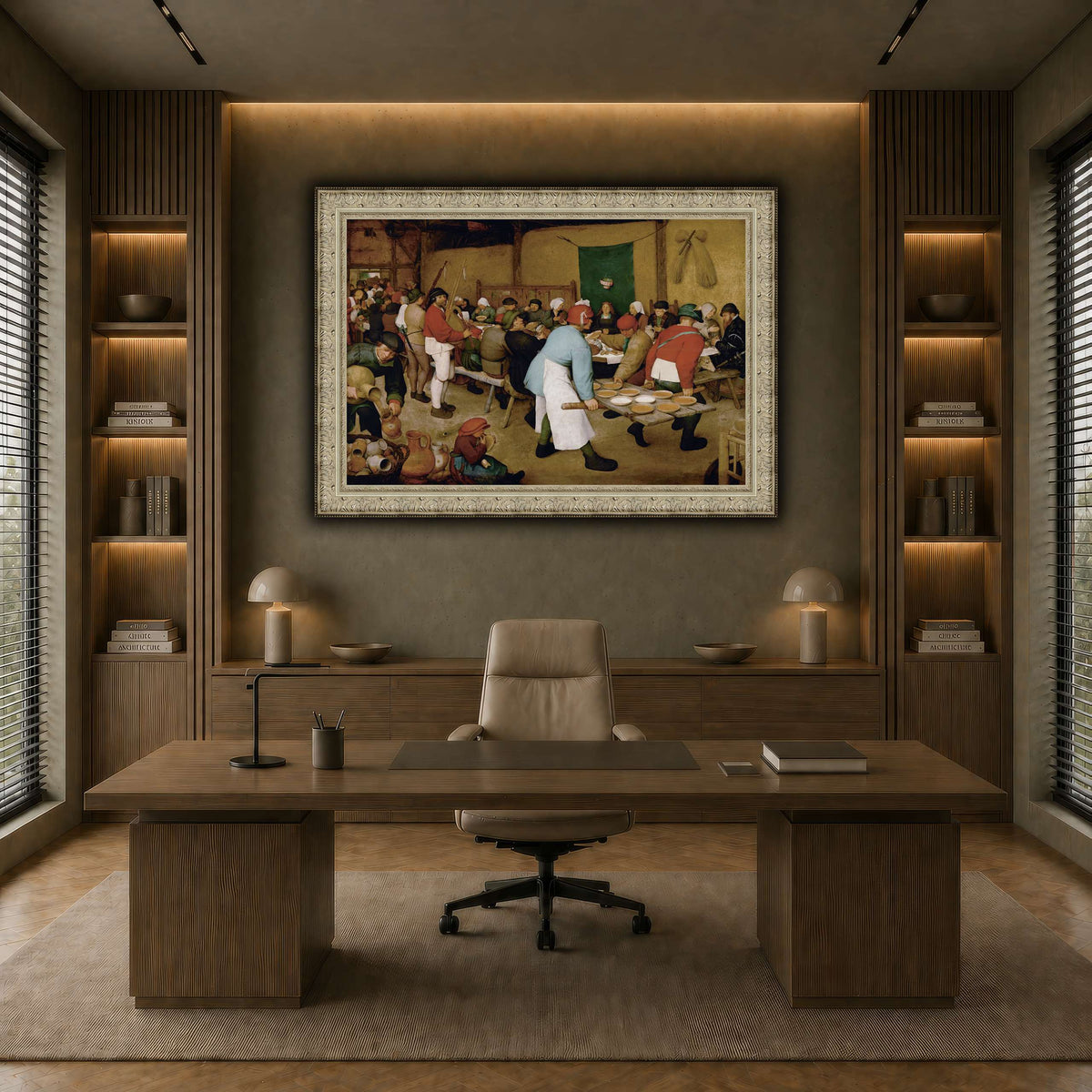 Pieter_Bruegel_Peasant_Wedding earth-office