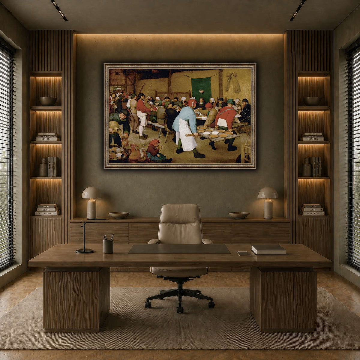Pieter_Bruegel_Peasant_Wedding earth-office