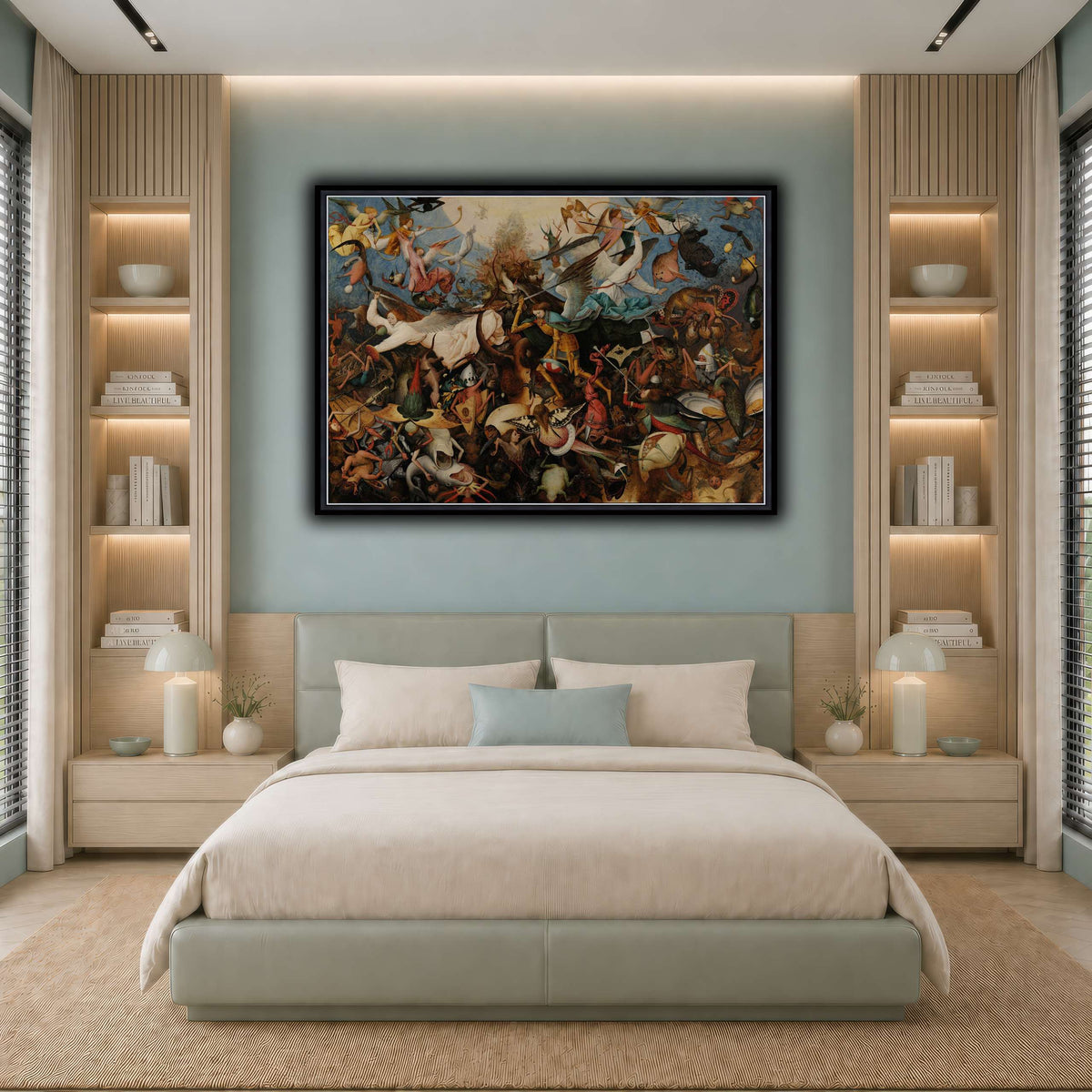Pieter_Bruegel_The_Fall_of_the_Rebel_Angels cool-bedroom