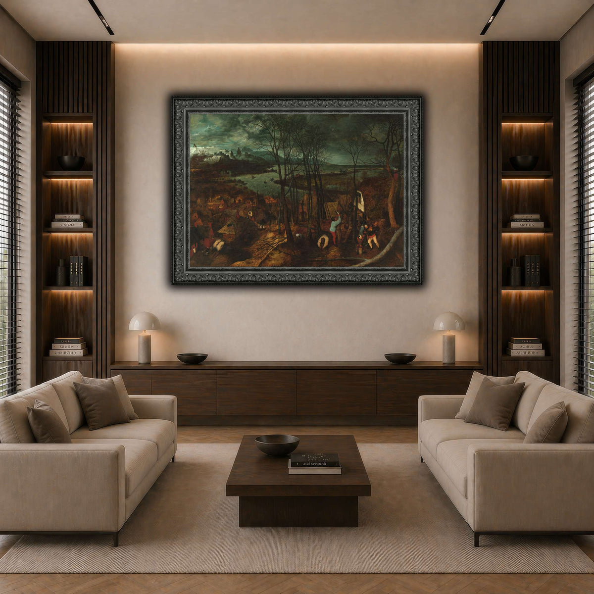 Pieter_Bruegel_The_Gloomy_Day dark neutral-living room