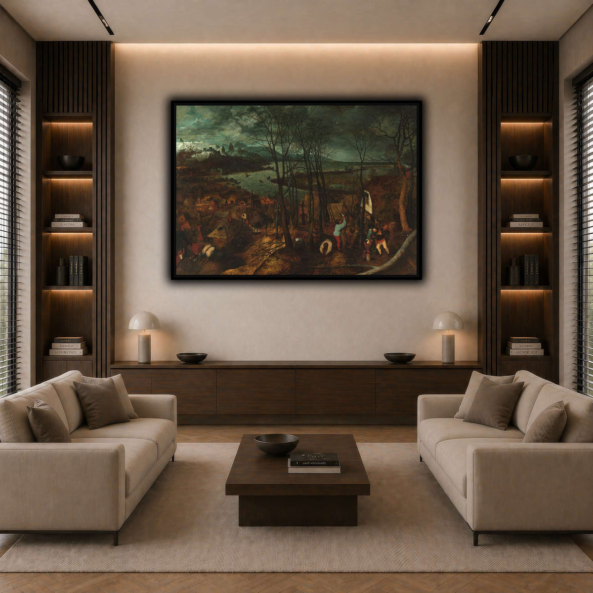 Pieter_Bruegel_The_Gloomy_Day dark neutral-living room