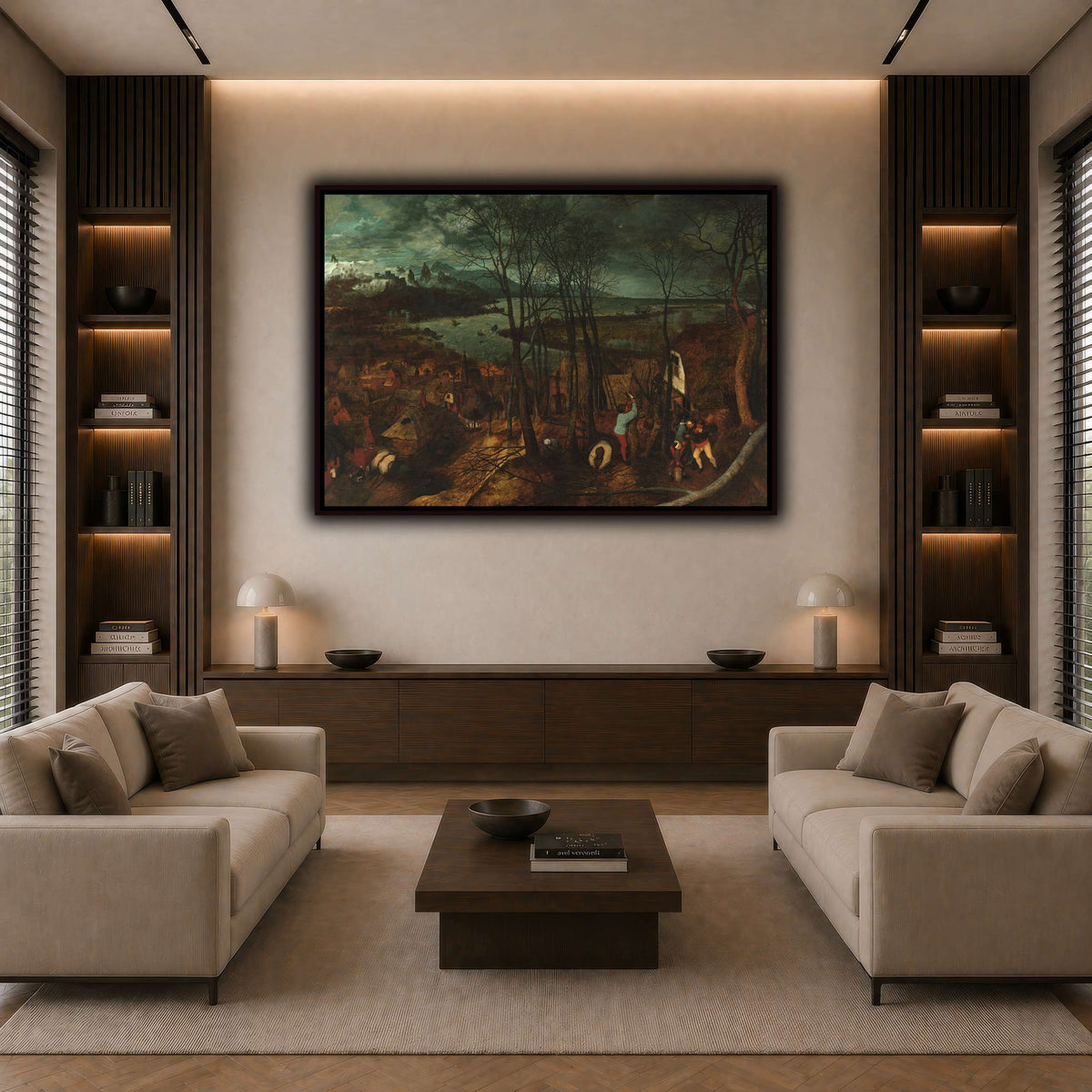 Pieter_Bruegel_The_Gloomy_Day dark neutral-living room