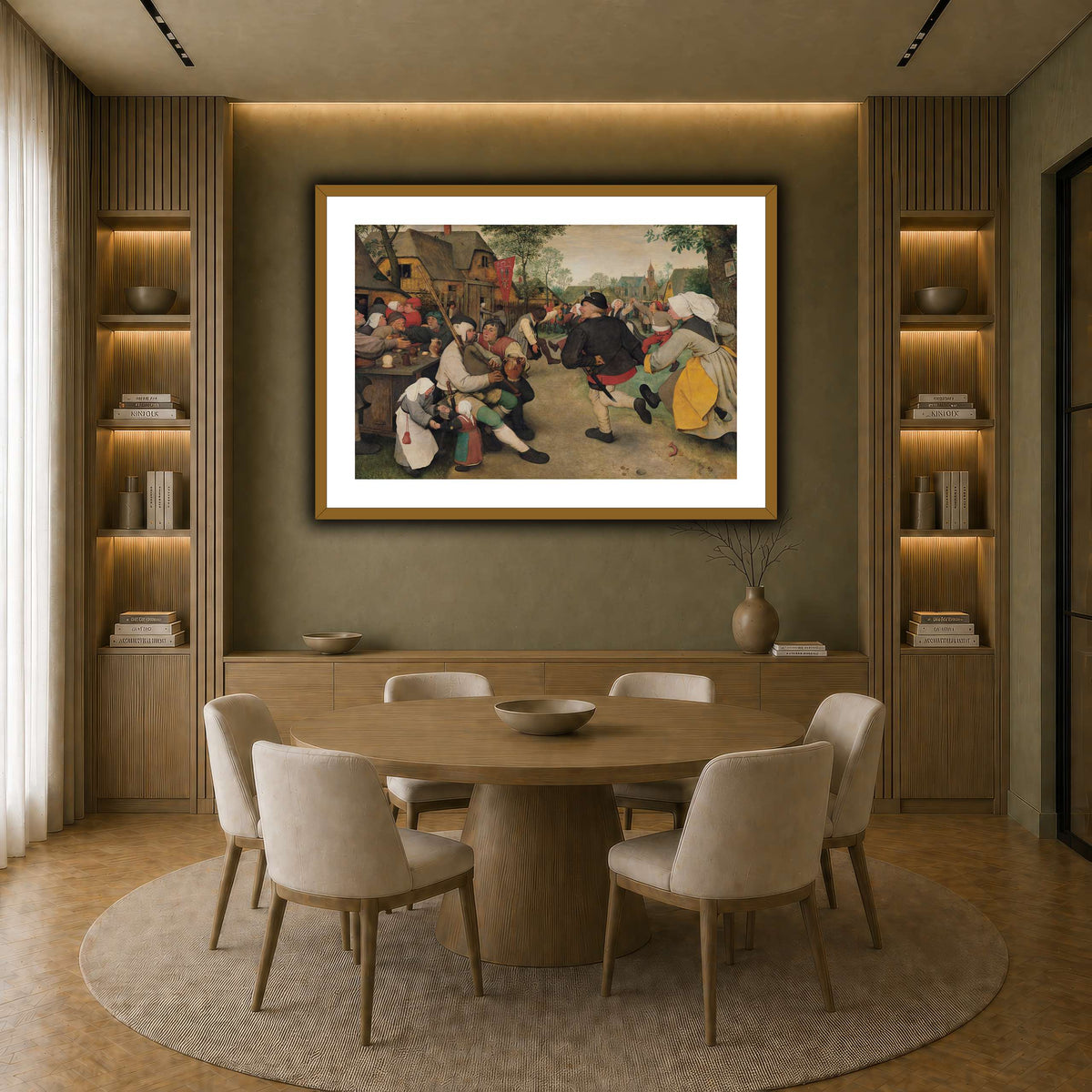 Pieter_Bruegel_The_Peasant_Dance earth-dining room