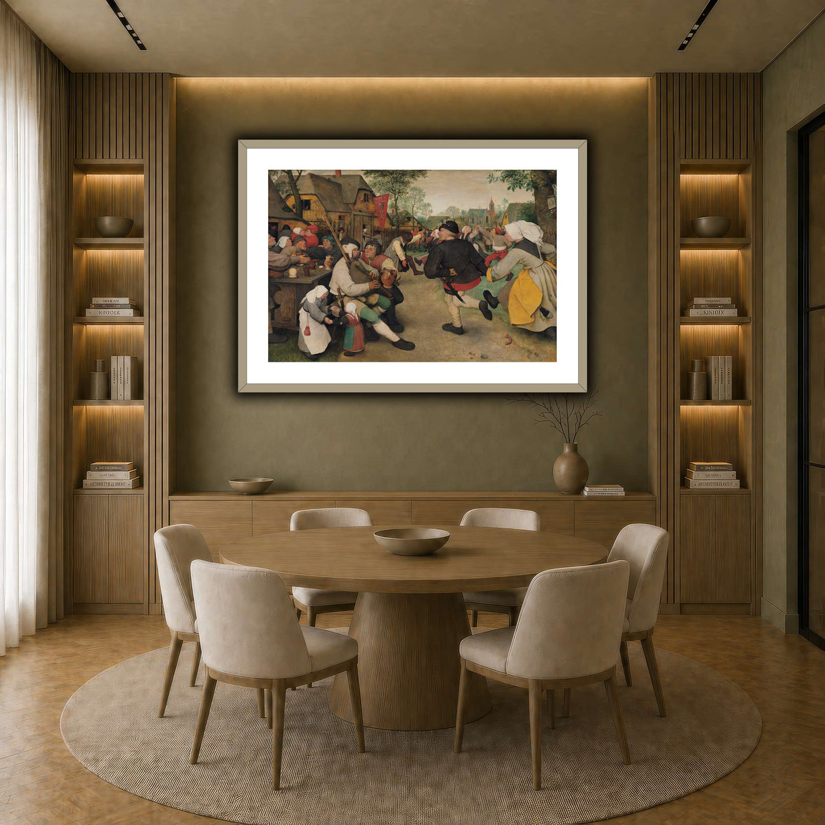 Pieter_Bruegel_The_Peasant_Dance earth-dining room