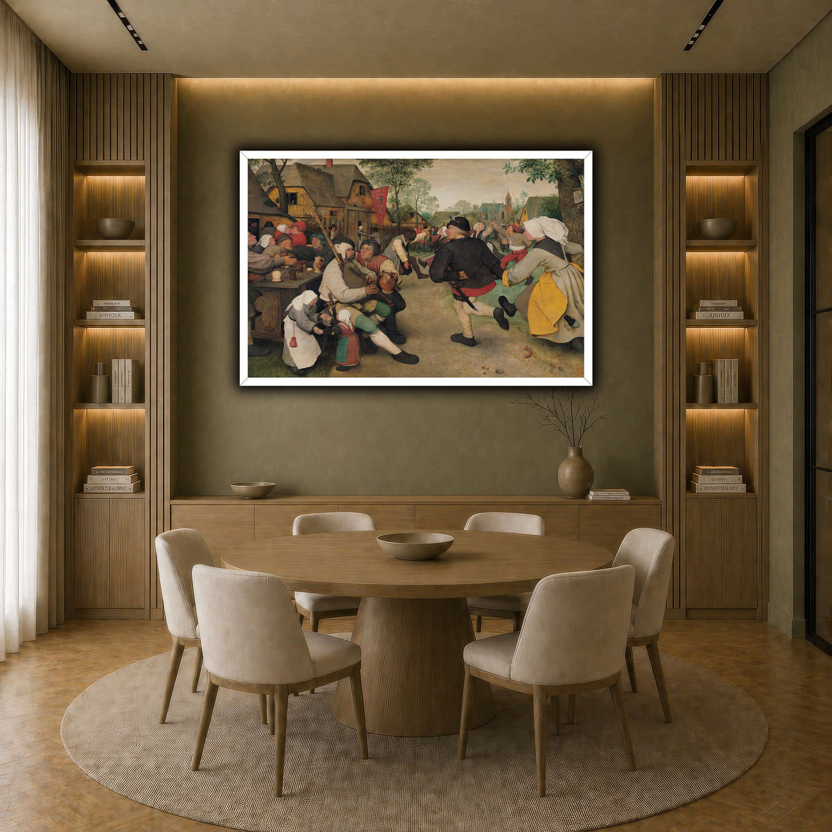 Pieter_Bruegel_The_Peasant_Dance earth-dining room