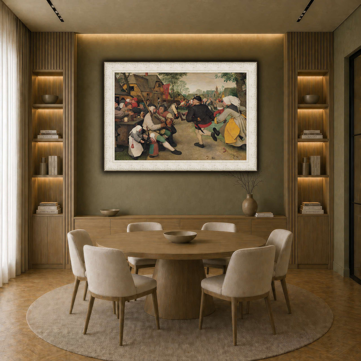 Pieter_Bruegel_The_Peasant_Dance earth-dining room