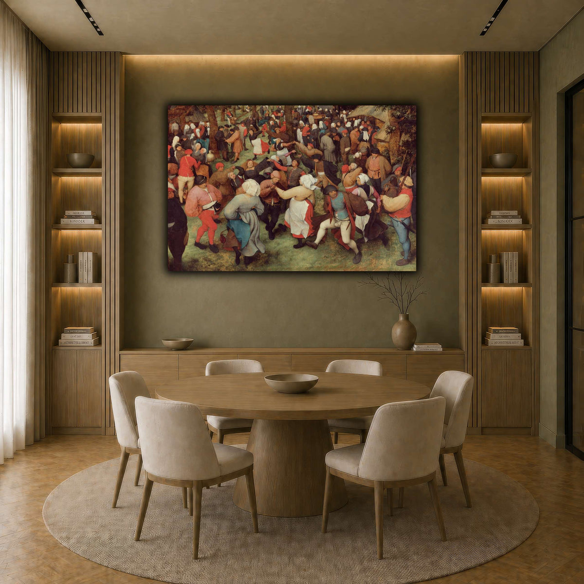 Pieter_Bruegel_The_Wedding_Dance earth-dining room