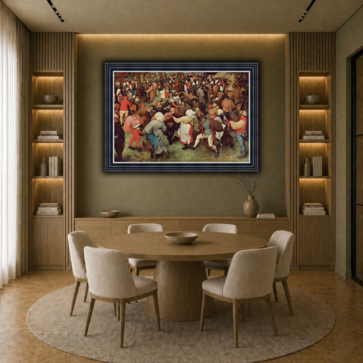 Pieter_Bruegel_The_Wedding_Dance earth-dining room
