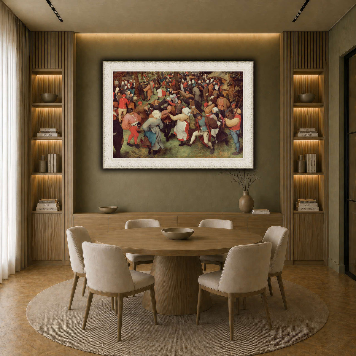 Pieter_Bruegel_The_Wedding_Dance earth-dining room