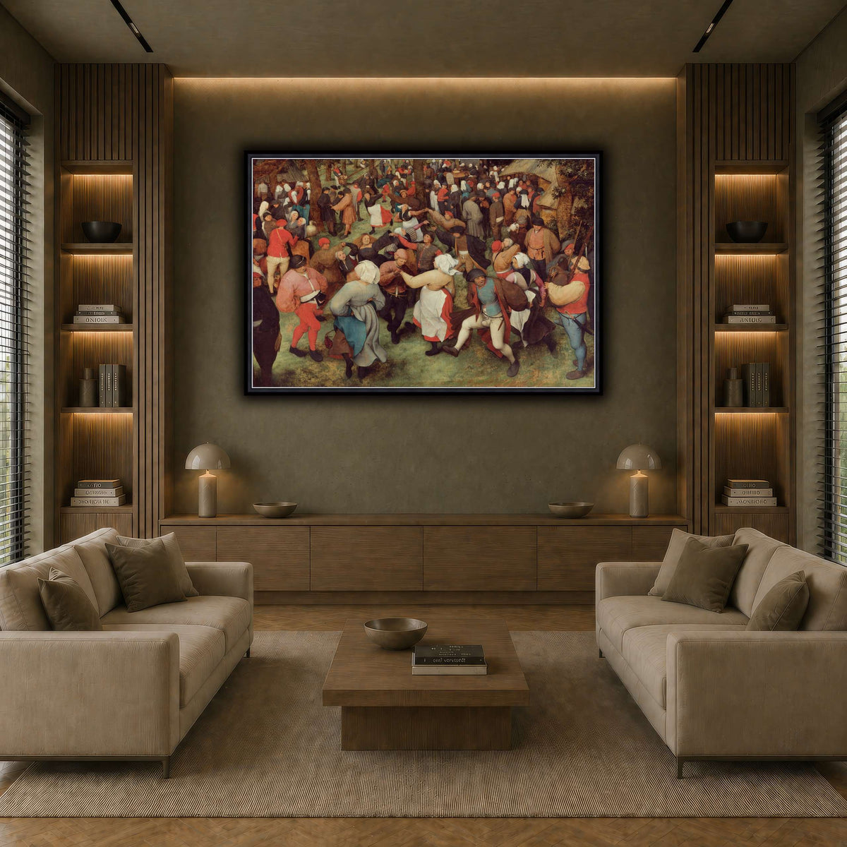 Pieter_Bruegel_The_Wedding_Dance earth-living room