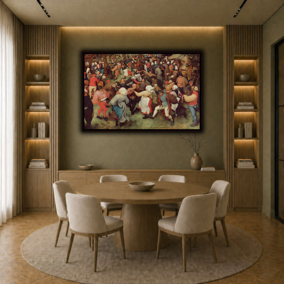 Pieter_Bruegel_The_Wedding_Dance earth-dining room