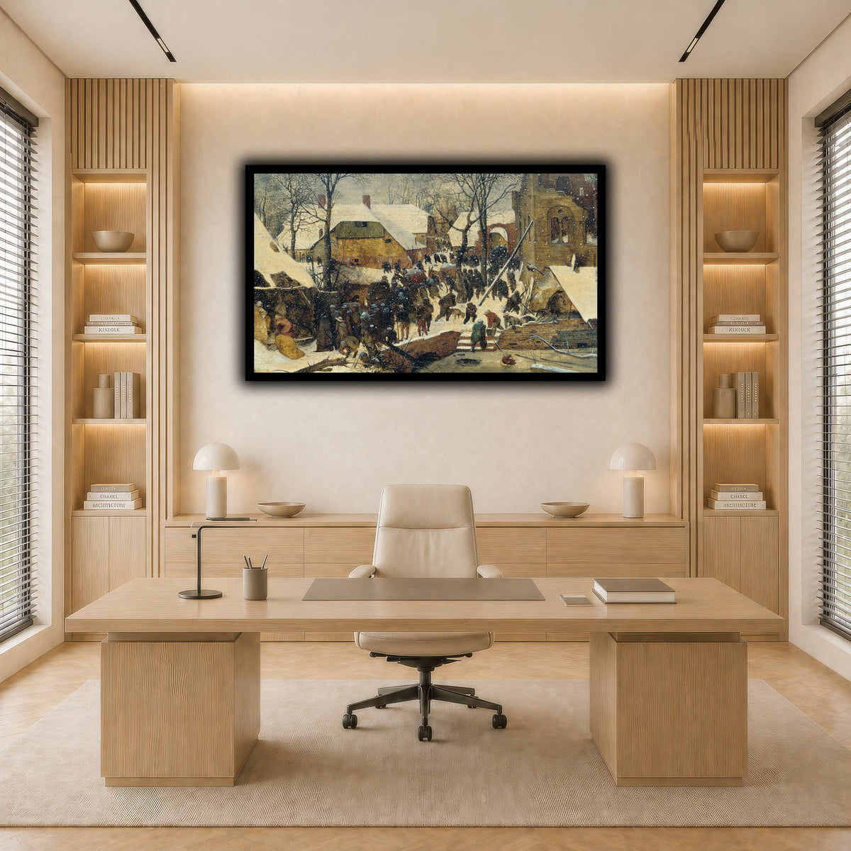 Pieter_Bruegel_Winterthur_The_Adoration_of_the_Magi_in_the_Snow light neutral-office