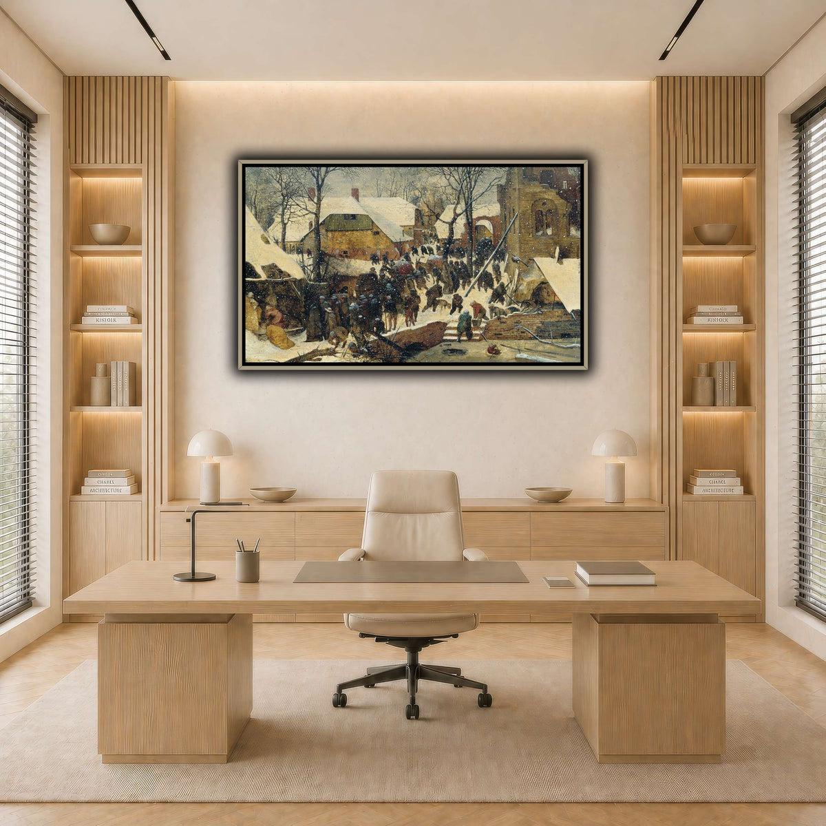 Pieter_Bruegel_Winterthur_The_Adoration_of_the_Magi_in_the_Snow light neutral-office