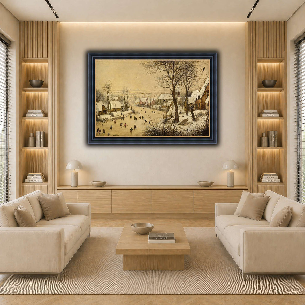 Pieter_Bruegel__Winterlandschap_met_schaatsers light neutral-living room