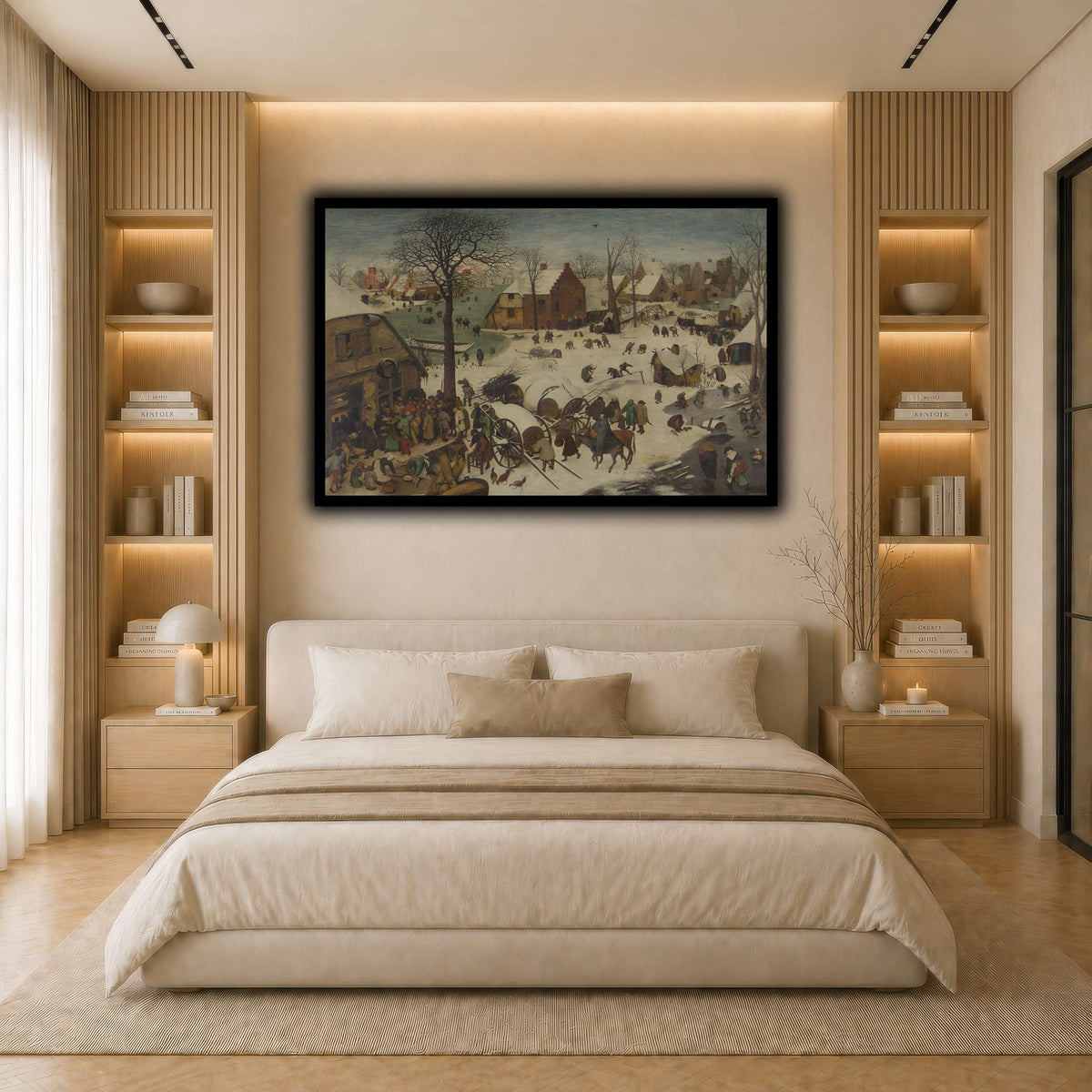 Pieter_Bruegel_he_Numbering_at_Bethlehem light neutral- bedroom