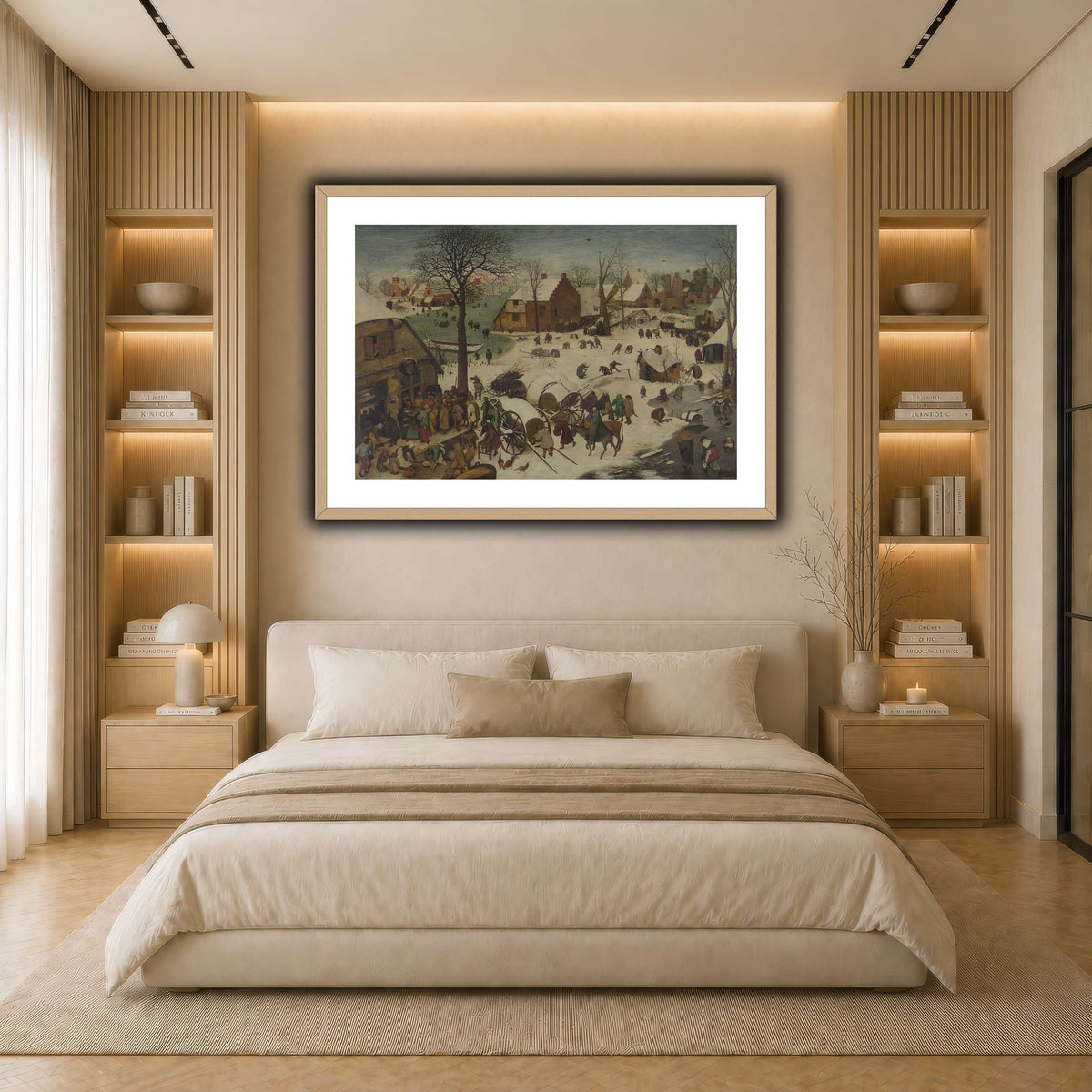 Pieter_Bruegel_he_Numbering_at_Bethlehem light neutral- bedroom