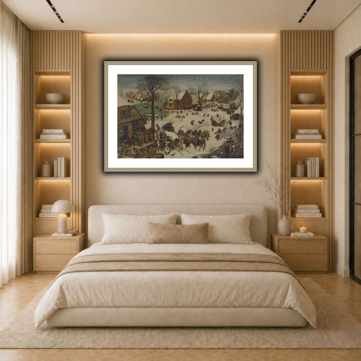 Pieter_Bruegel_he_Numbering_at_Bethlehem light neutral- bedroom
