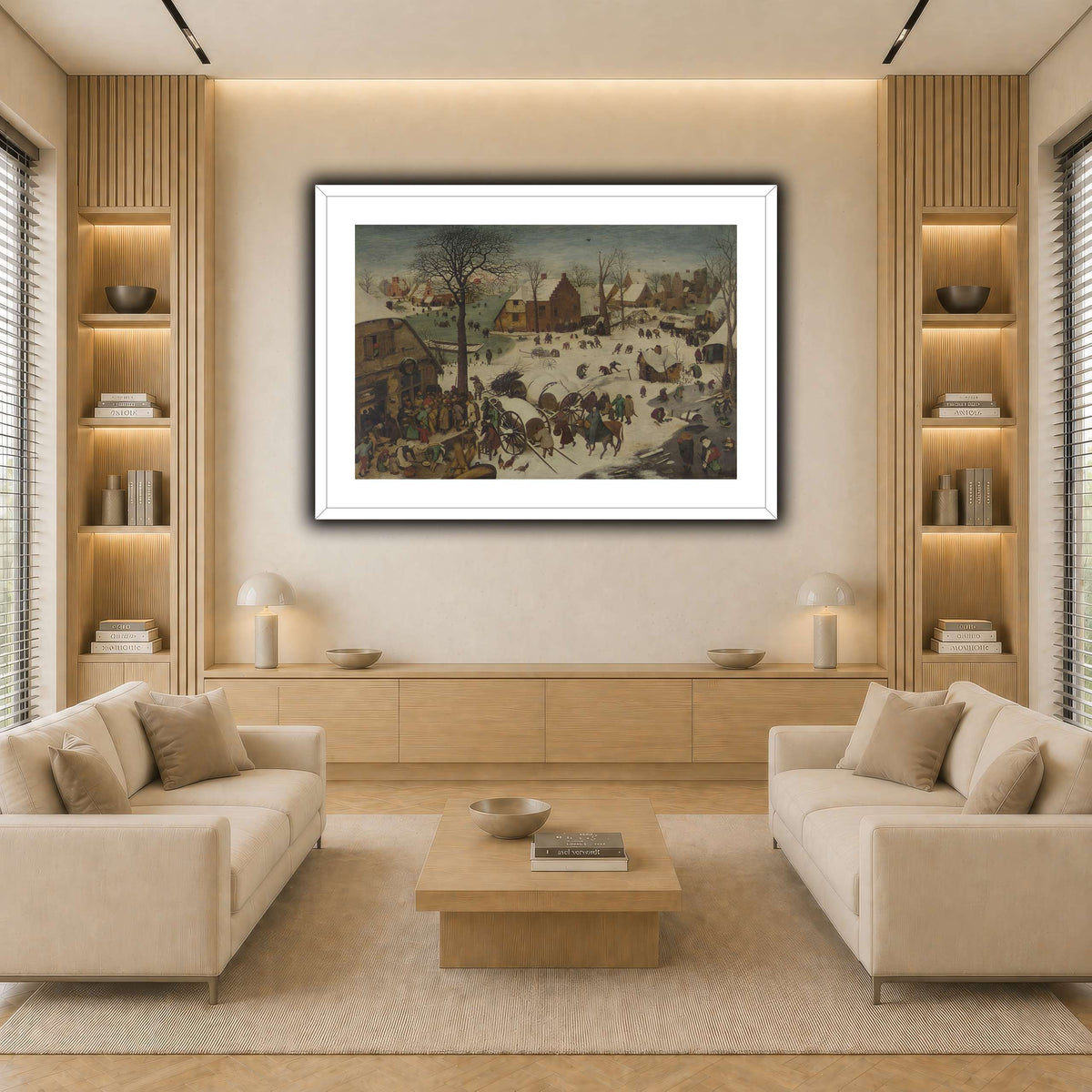 Pieter_Bruegel_he_Numbering_at_Bethlehem light neutral-living room