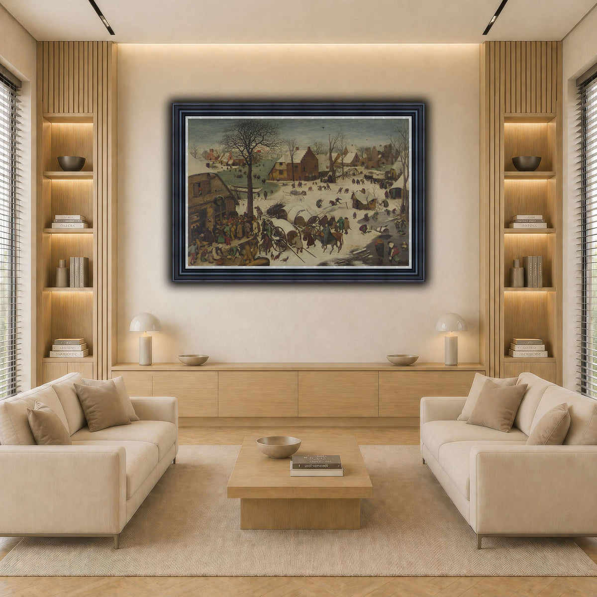 Pieter_Bruegel_he_Numbering_at_Bethlehem light neutral-living room