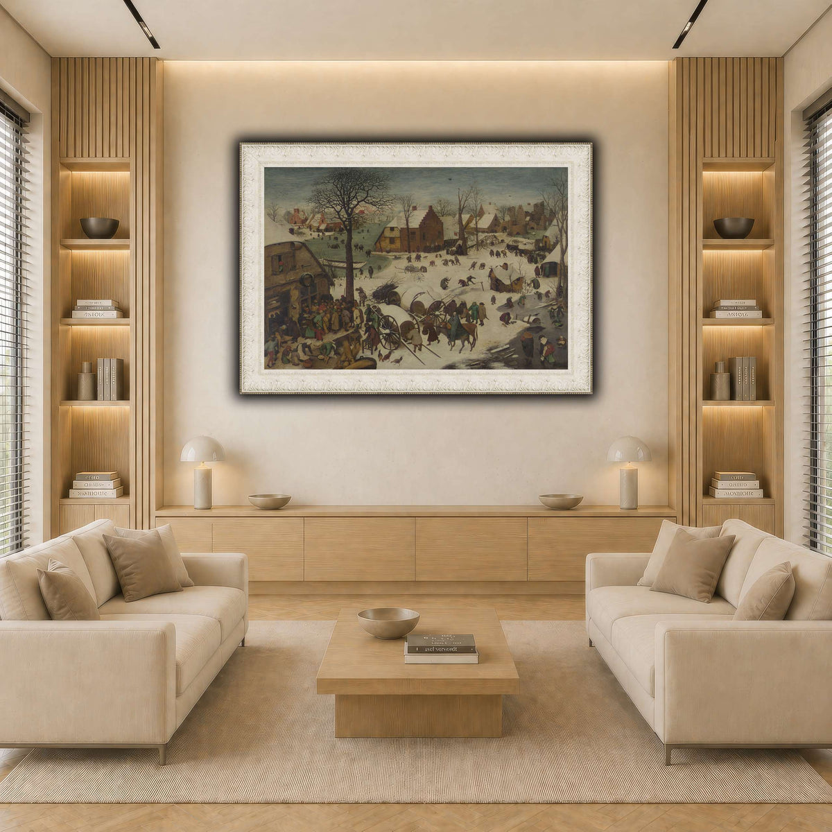 Pieter_Bruegel_he_Numbering_at_Bethlehem light neutral-living room