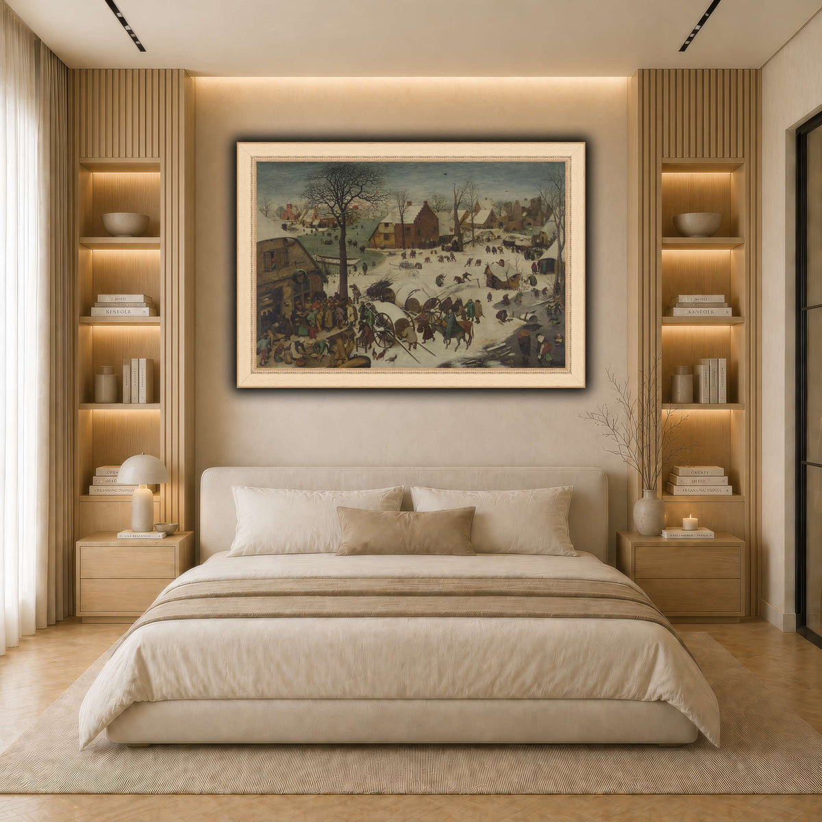 Pieter_Bruegel_he_Numbering_at_Bethlehem light neutral- bedroom
