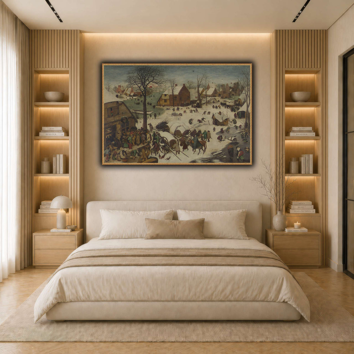 Pieter_Bruegel_he_Numbering_at_Bethlehem light neutral- bedroom