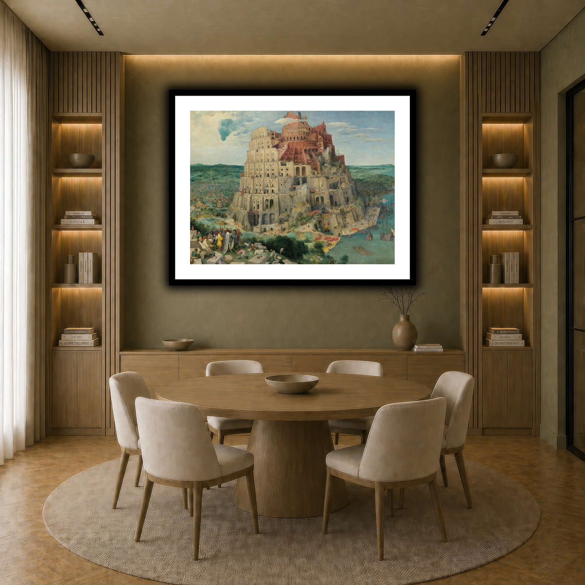 Pieter_Bruegel_tower_of_babel earth-dining room