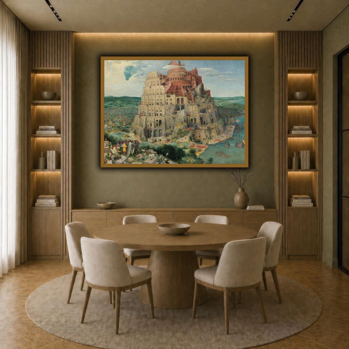 Pieter_Bruegel_tower_of_babel earth-dining room
